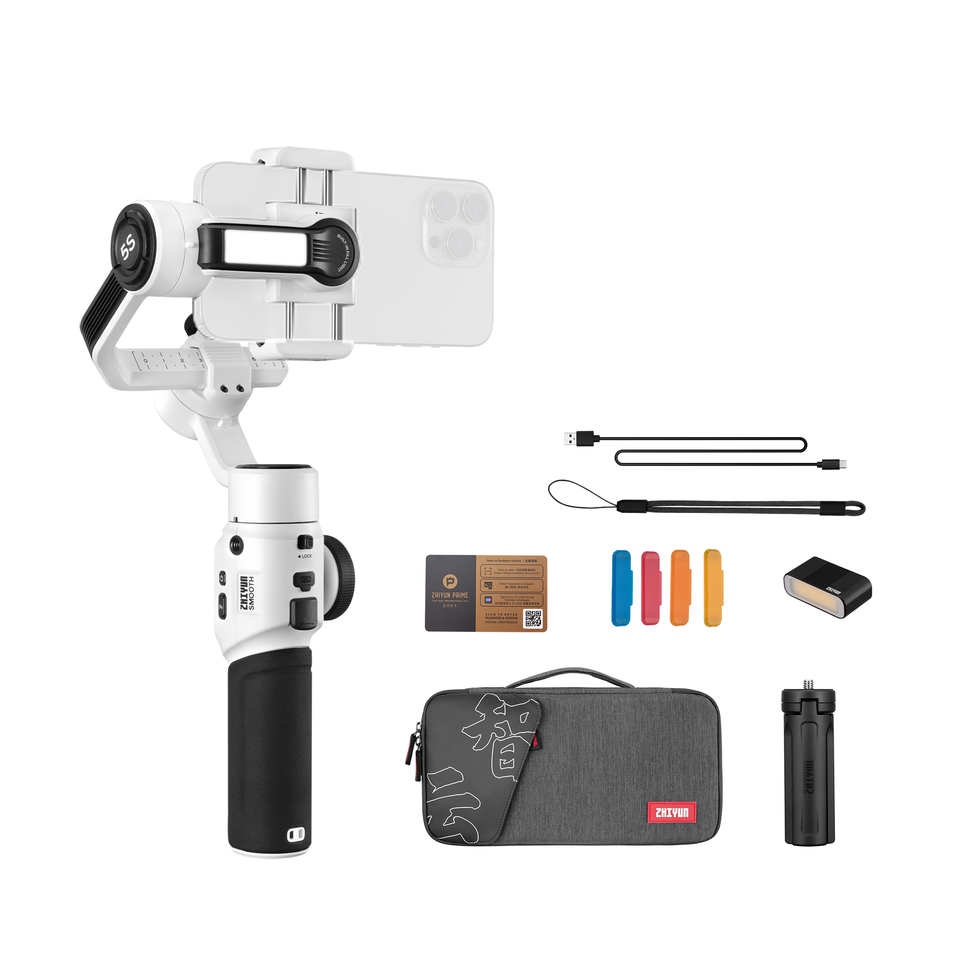 Zhiyun Smooth 5S Combo 3-Axis  - огляд і ціна Handheld Stabilizer Gimbal