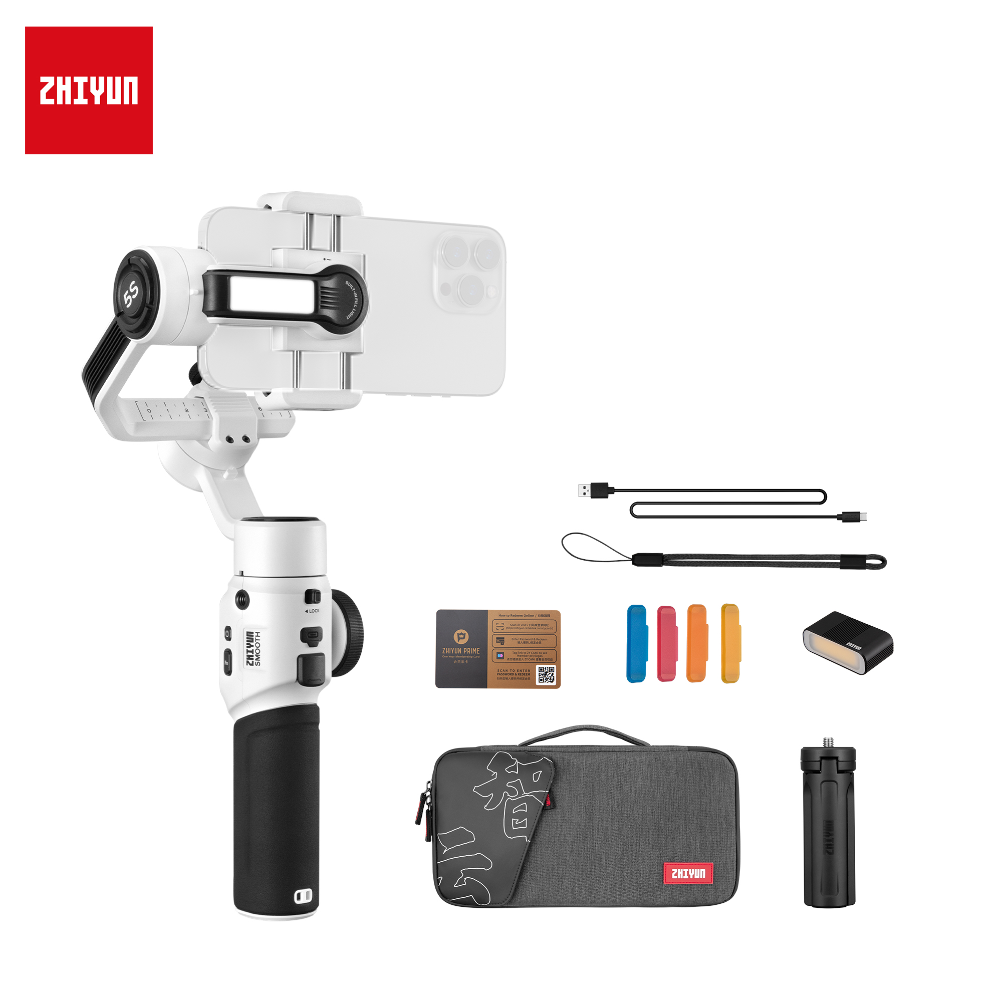 Zhiyun Smooth 5S Combo 3-Axis  - огляд і ціна Handheld Stabilizer Gimbal