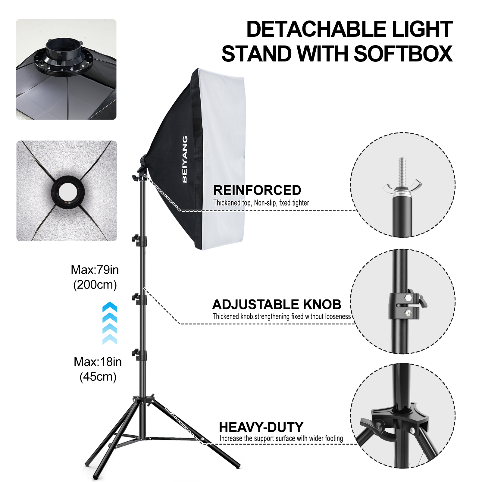 Adjustable Photography Backdro - огляд і ціна Backdrop Stand Kit