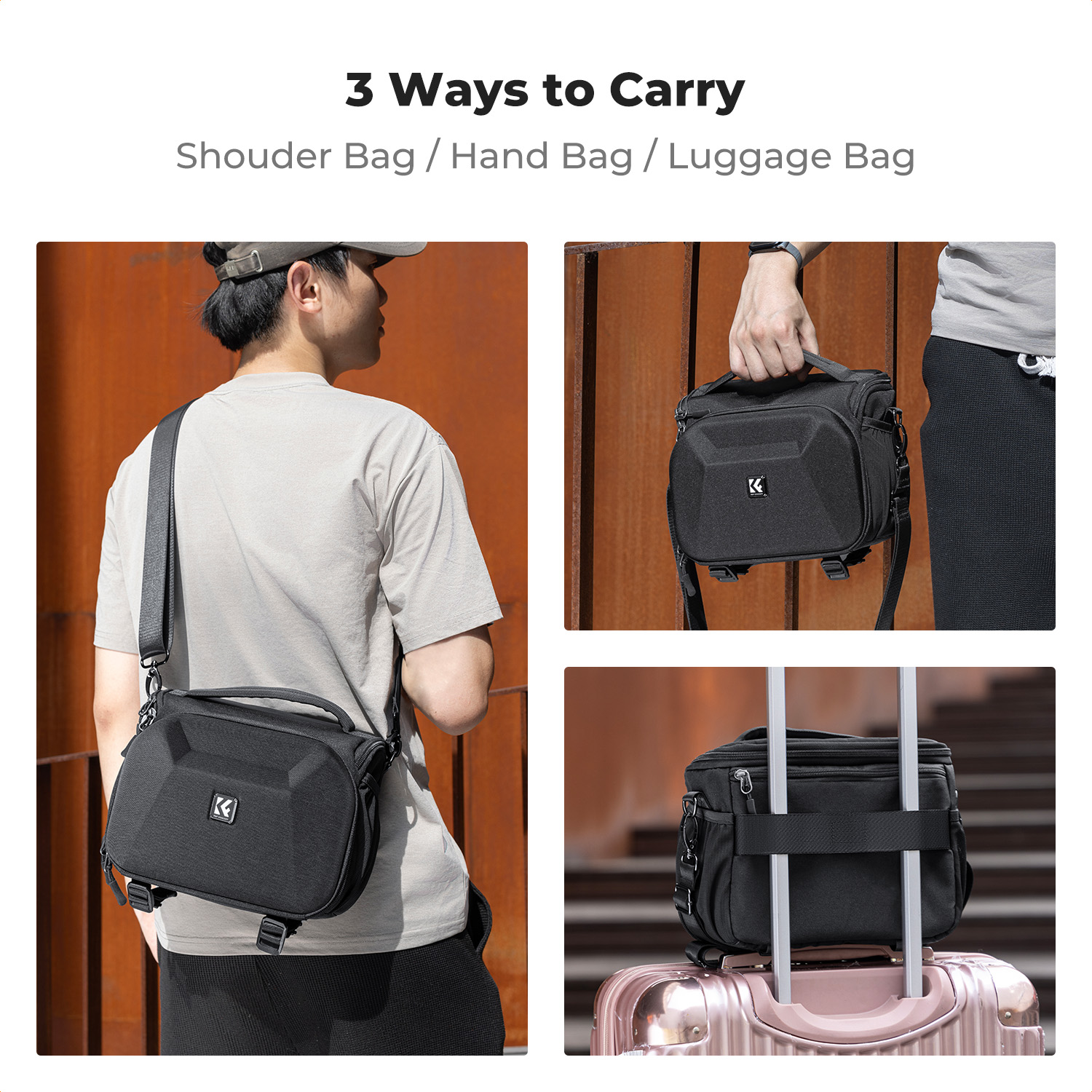 K&F CONCEPT Lightweight Tough  - огляд і ціна Camera Bag Waterproof