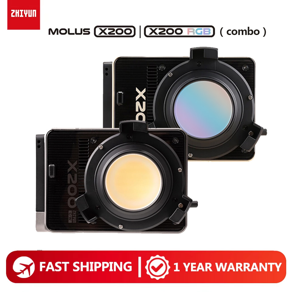 ZHIYUN MOLUS X200 X200RGB Comb - огляд і ціна X200 Photography Kit