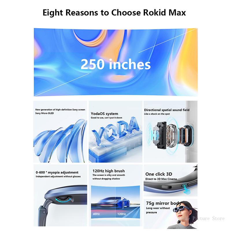 Rokid Max AR 3D Smart Glasses  - огляд і ціна Handheld Stabilizer Gimbal