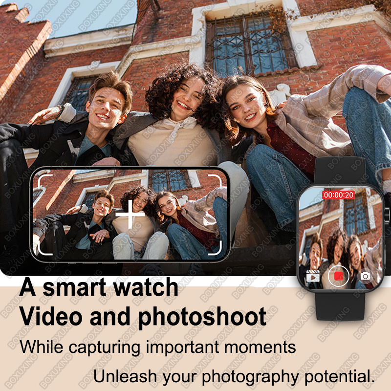 New Camera SmartWatch Men Wome - огляд і ціна Photography Grid
