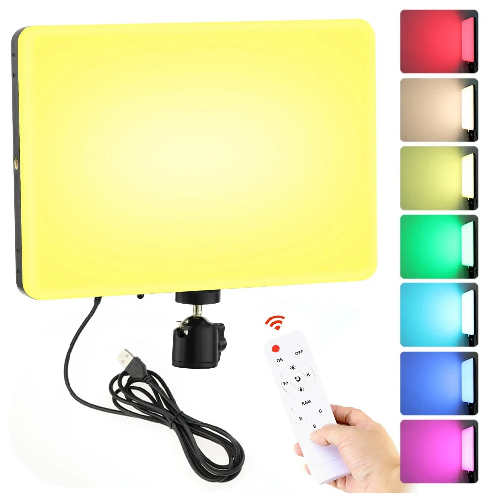 10IN RGB LED Video Light Remot - огляд і ціна Video Led Light Panel
