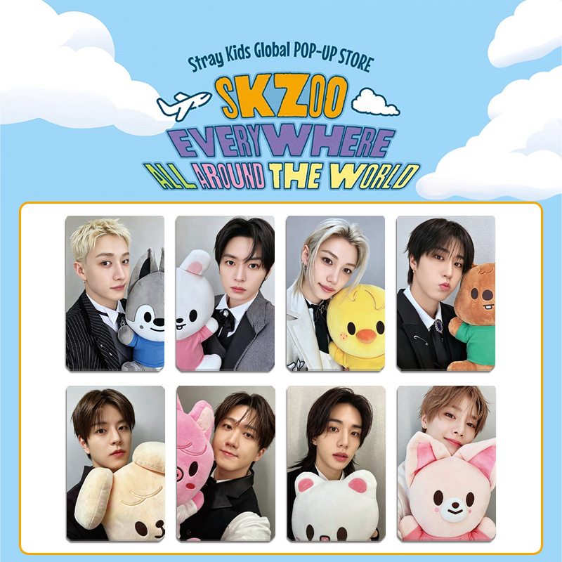 8 Kpop Stray Kids SKZOO Flash  - огляд і ціна Photography Paper