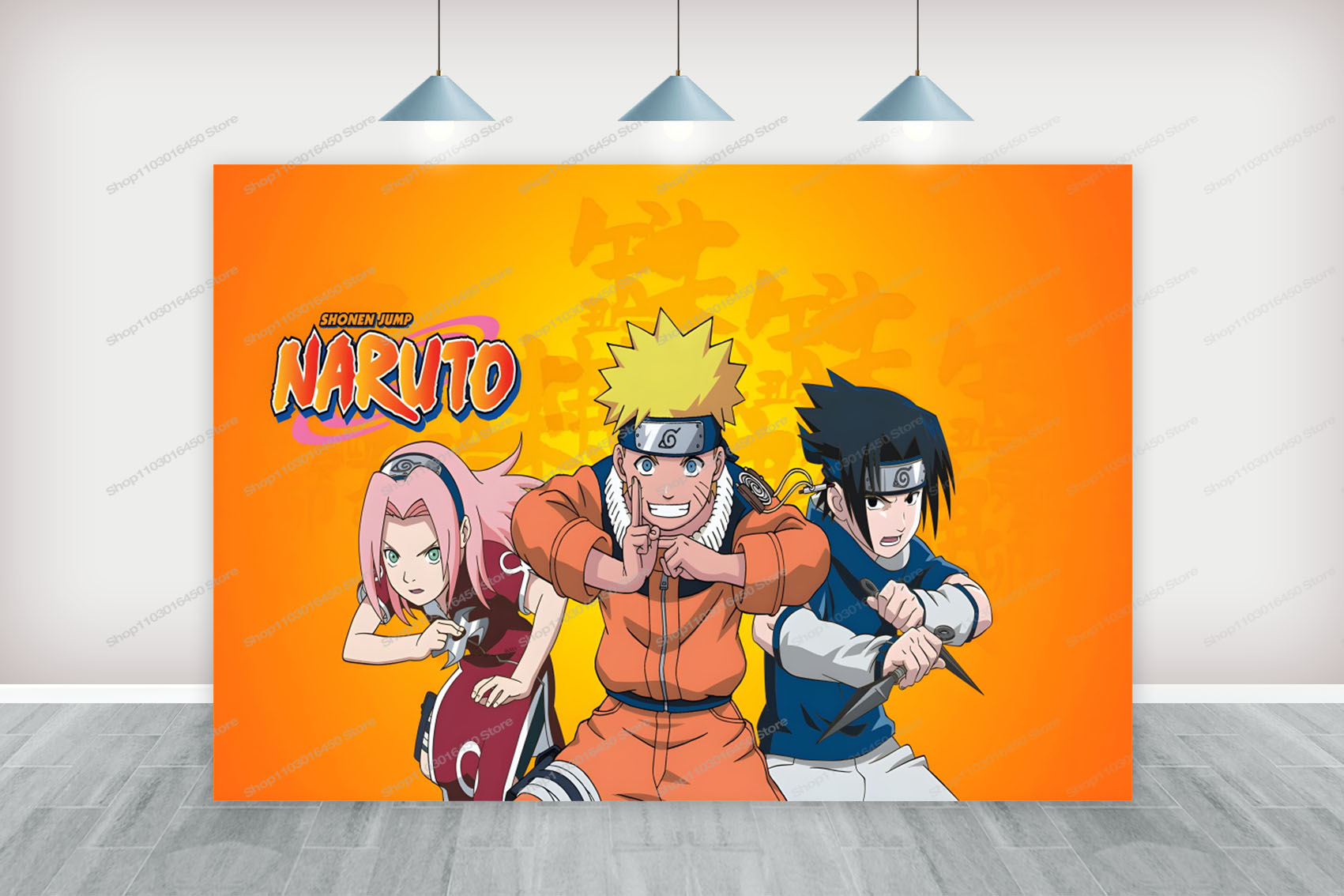 Naruto Backdrop For Boys Birth - огляд і ціна Photography Sport