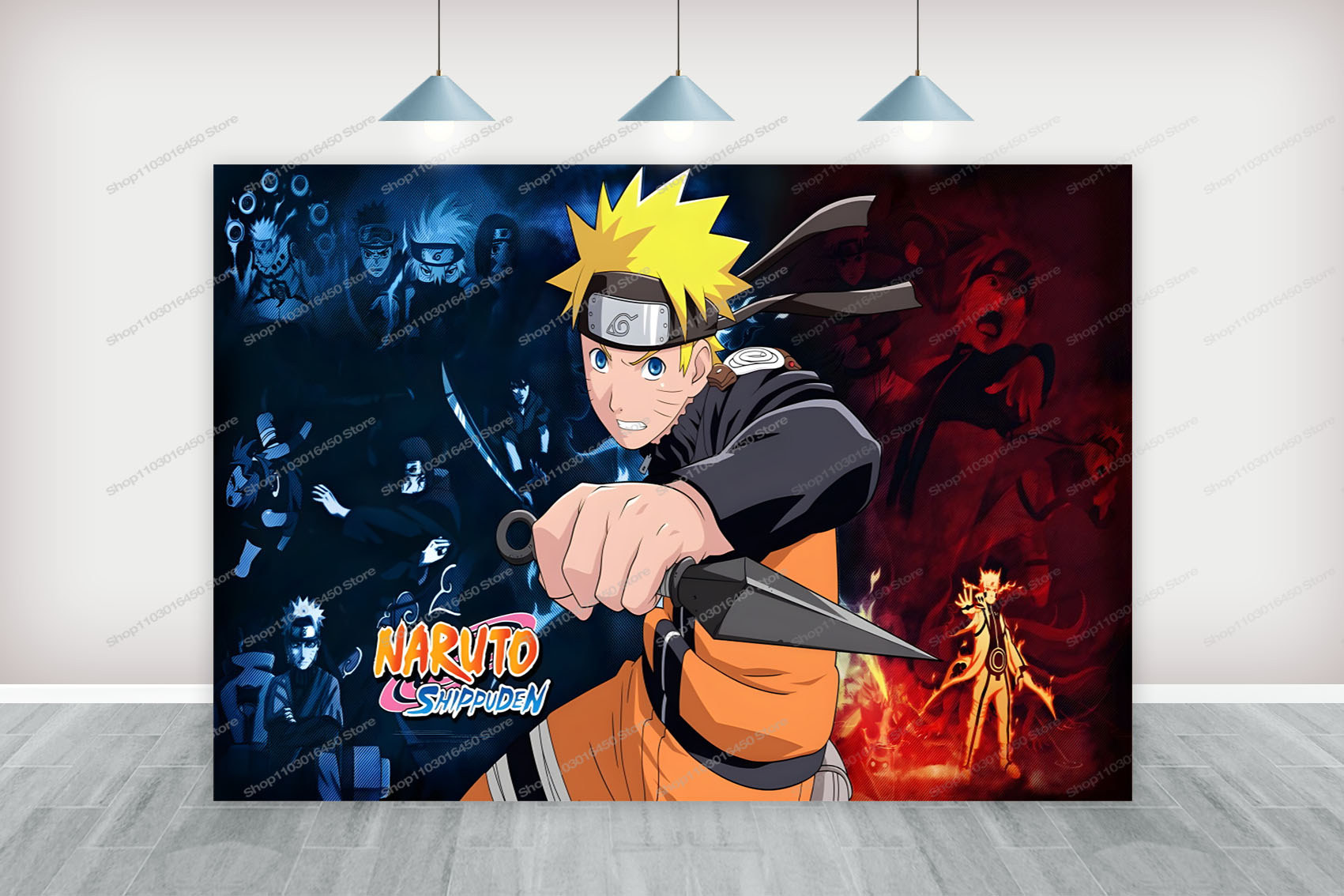 Naruto Backdrop For Boys Birth - огляд і ціна Photography Sport