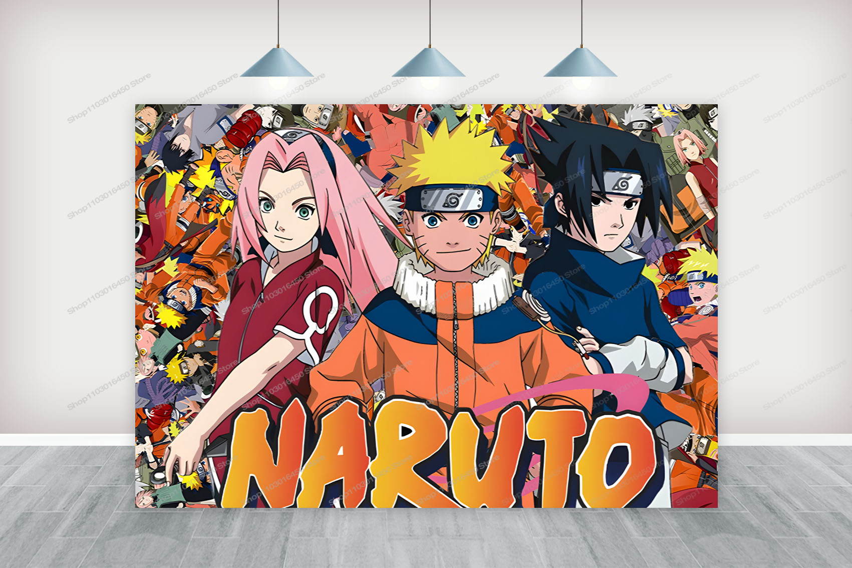 Naruto Backdrop For Boys Birth - огляд і ціна Photography Sport