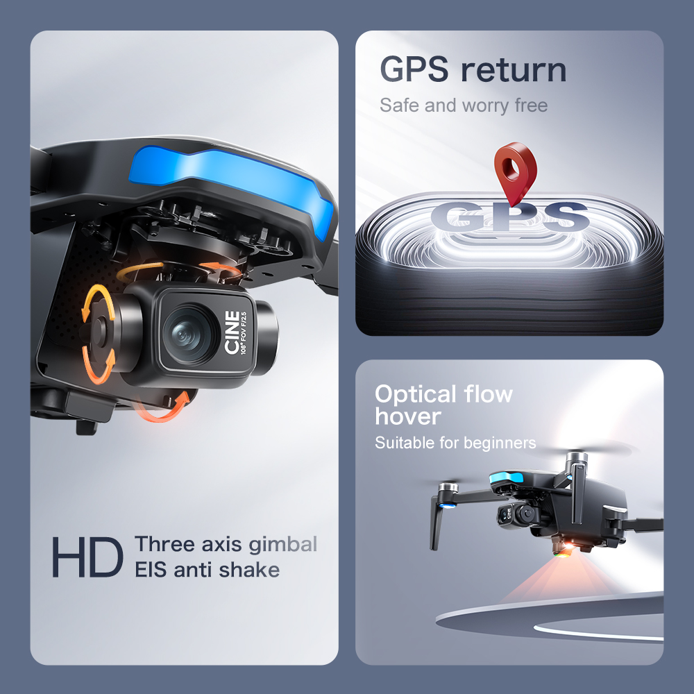 S-X1 GPS New Drone Professiona - огляд і ціна Photography Prompt