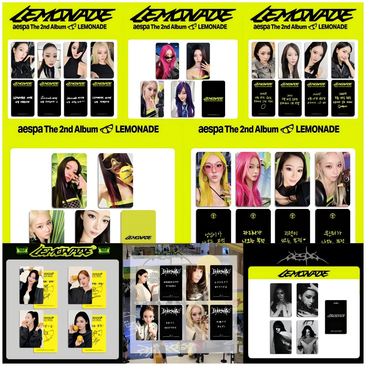 4PCS New Popular KPOP Group AE - огляд і ціна Photography News