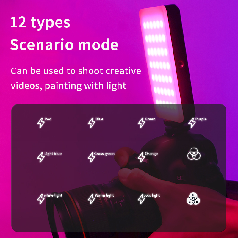 RGB Video Light Portable LED C - огляд і ціна Video Led Light Panel