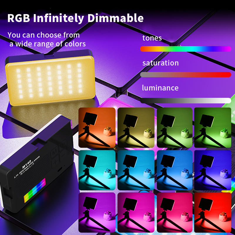 RGB Video Light Portable LED C - огляд і ціна Video Led Light Panel