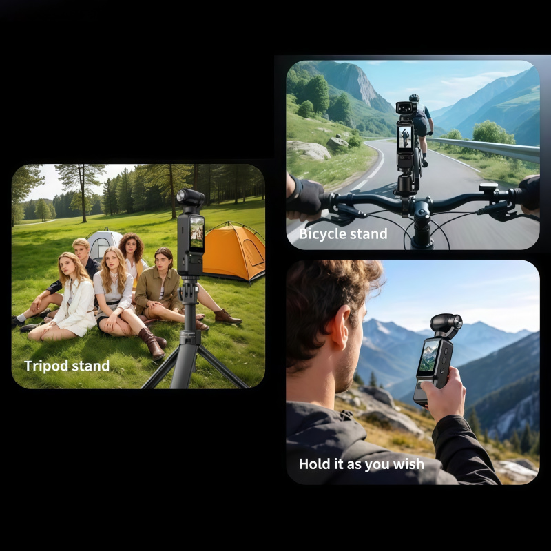 1pc Handheld Action Camera 4K  - огляд і ціна Handheld Stabilizer Gimbal