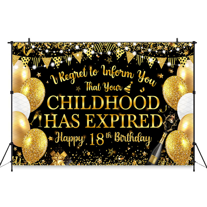 Mocsicka Black Gold Happy 18th - огляд і ціна Photography Quotes Funny