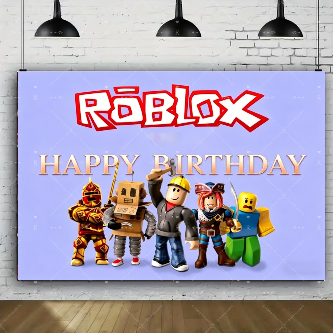 Roblox Birthday Party Decorati - огляд і ціна Photography Sport