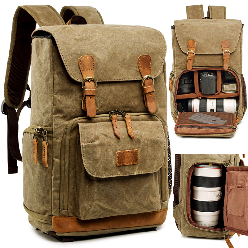 Vintage Batik Canvas Camera Ba - огляд і ціна Camera Bag Waterproof