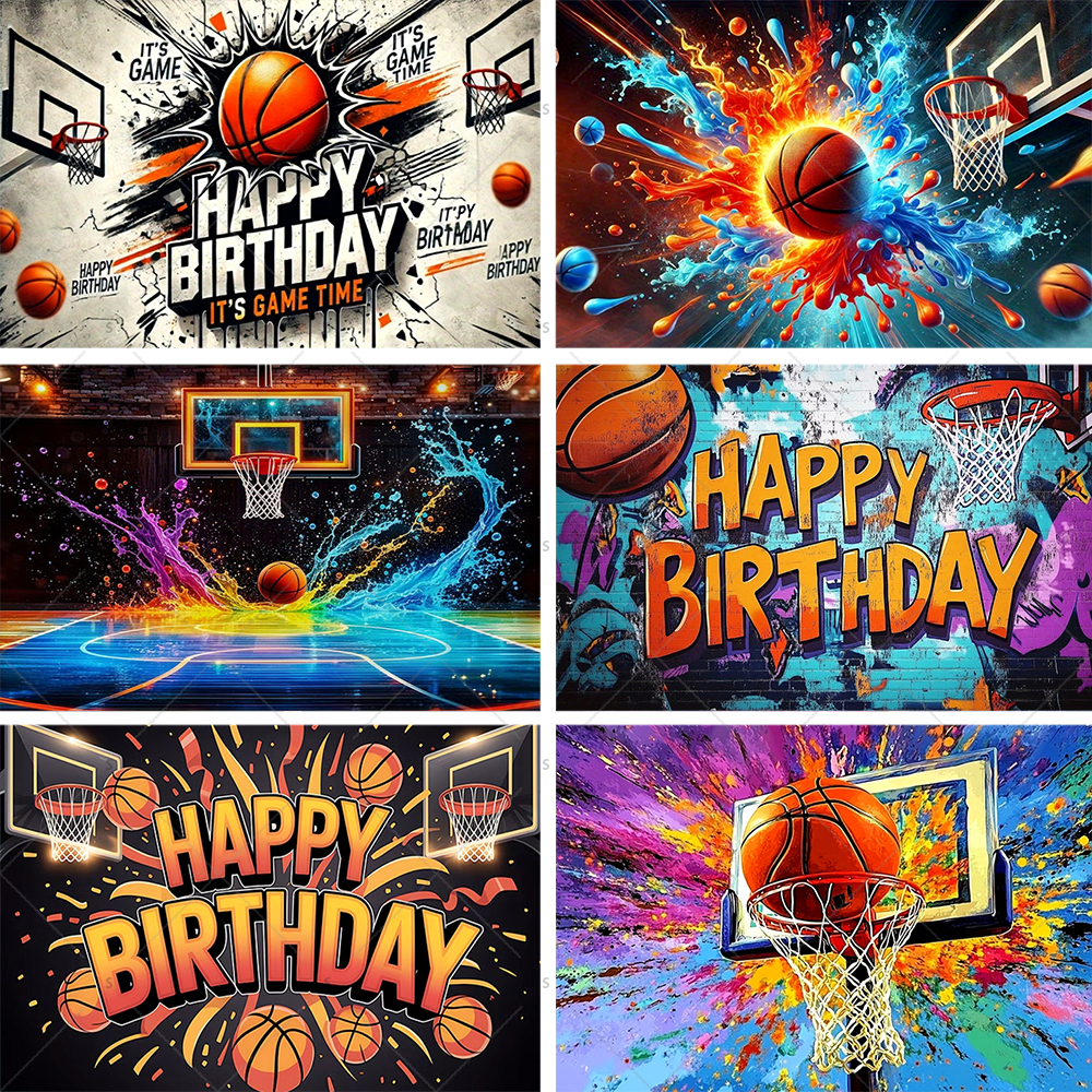 Basketball Theme Birthday Part - огляд і ціна Photography Sport