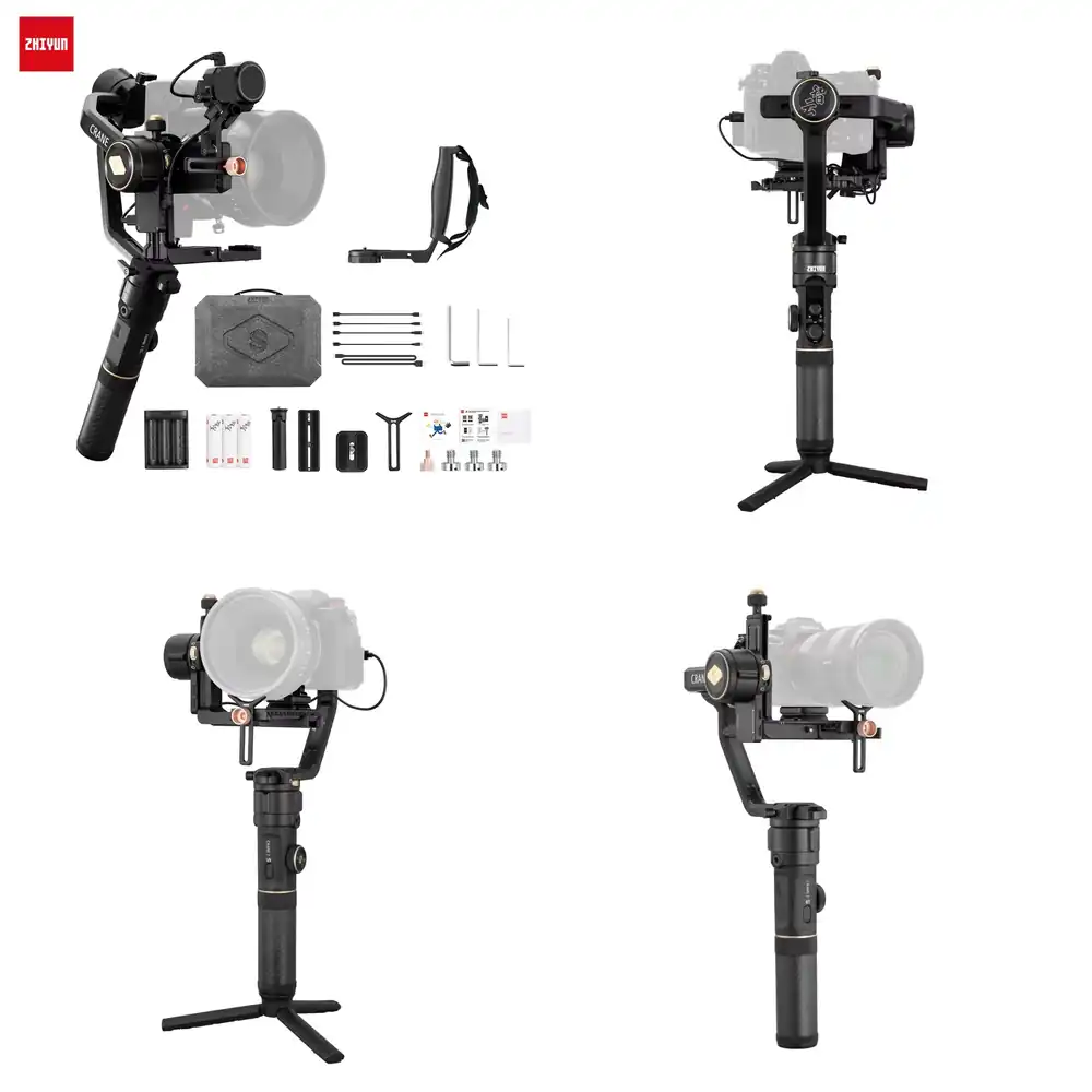 Zhiyun Crane 2S 3-Axis Handhel - огляд і ціна Handheld Stabilizer Gimbal