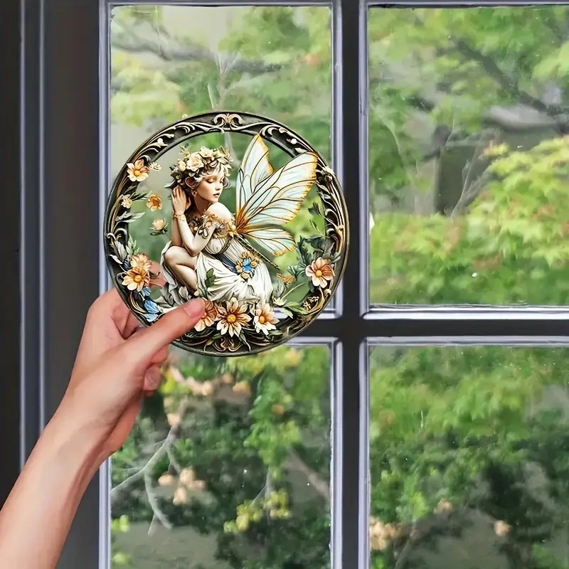 Round Fairy Angel 8in acrylic  - огляд і ціна Photography Prompt