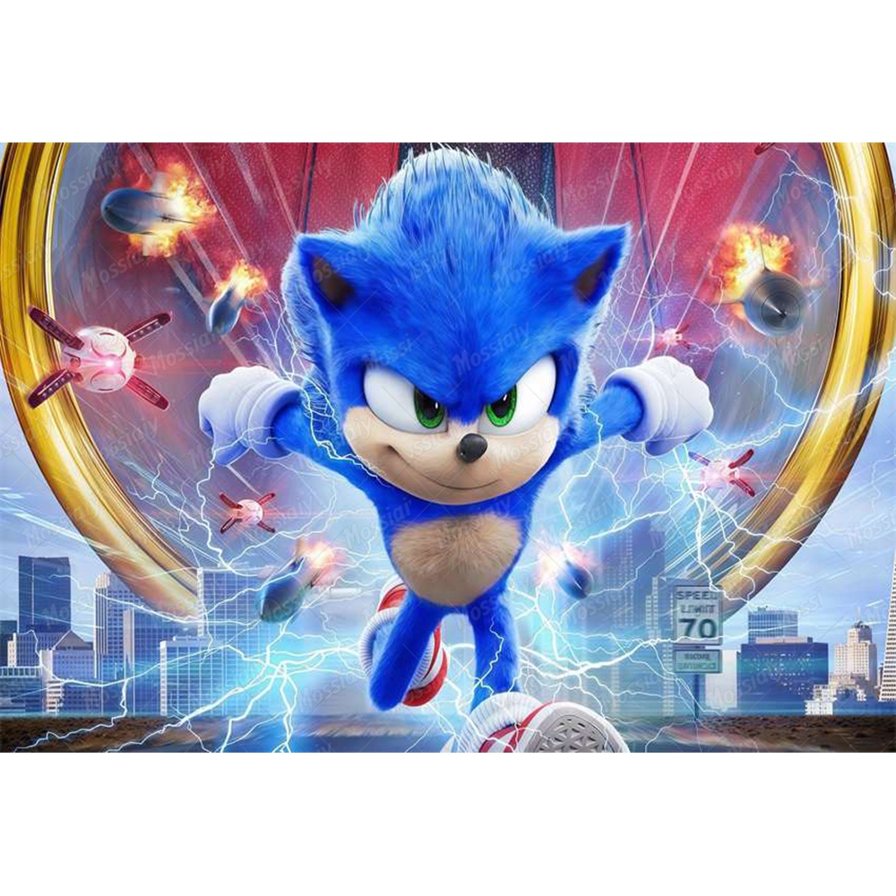 Blue Running Hedgehog Baby Bir - огляд і ціна Photography Sport
