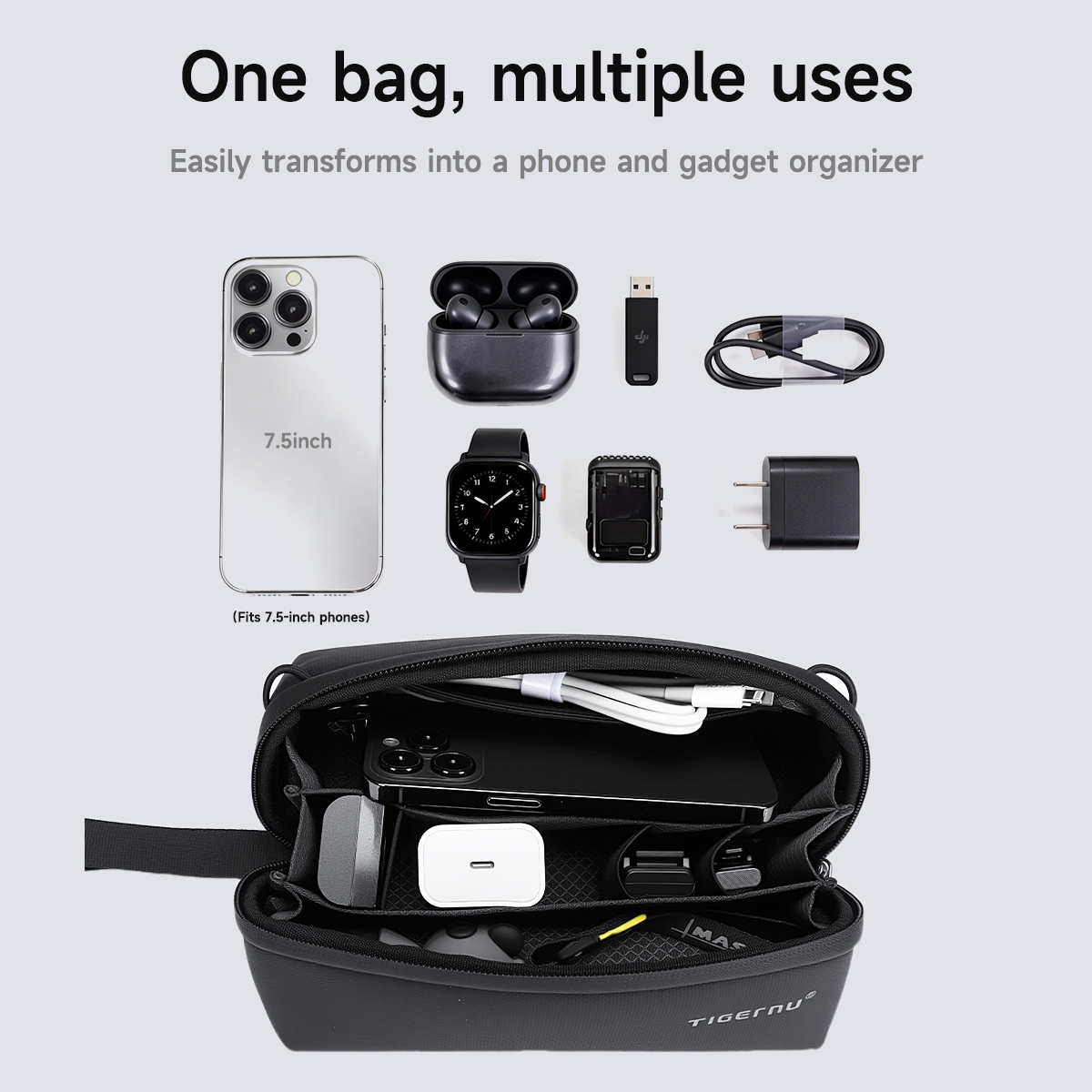 Tigernu Small Storage Bag For  - огляд і ціна Camera Bag Waterproof