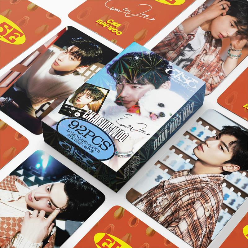 92PCS Cha Eun-Woo New Album EL - огляд і ціна Photography News