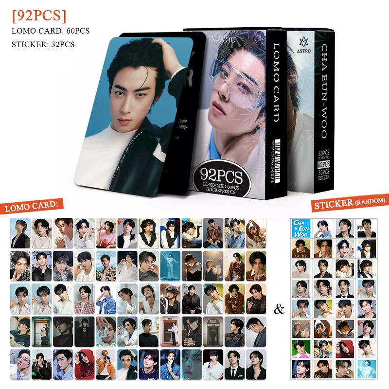 92PCS Cha Eun-Woo New Album EL - огляд і ціна Photography News