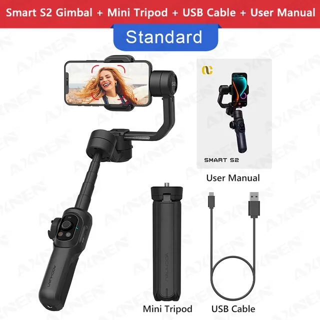 AOCHUAN Smart 2S 3-Axis Handhe - огляд і ціна Handheld Stabilizer Gimbal