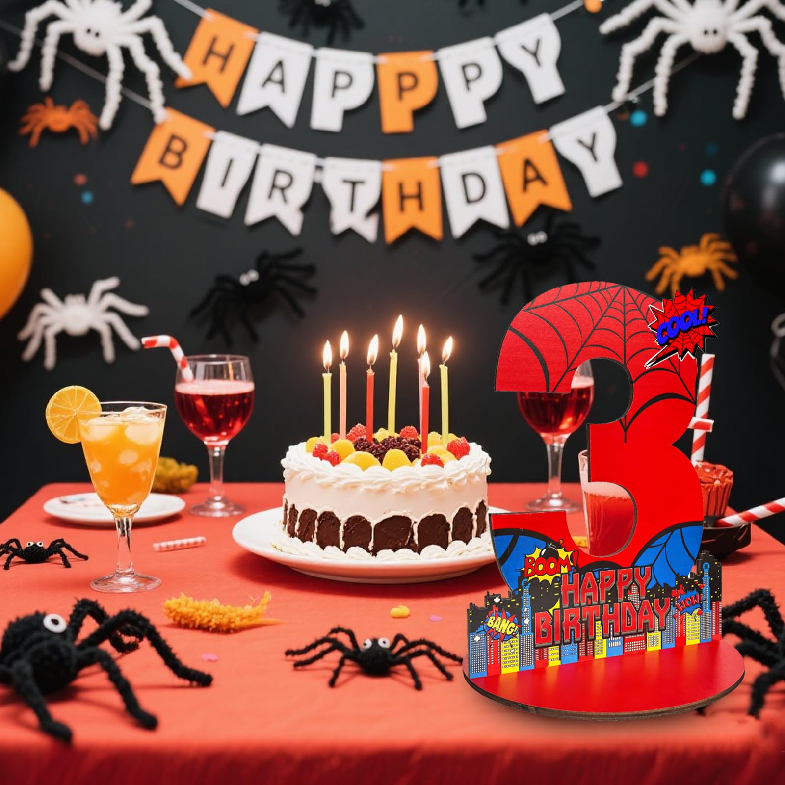 Spider Theme 3rd 4rd 5rd Birth - огляд і ціна Photography Prompt