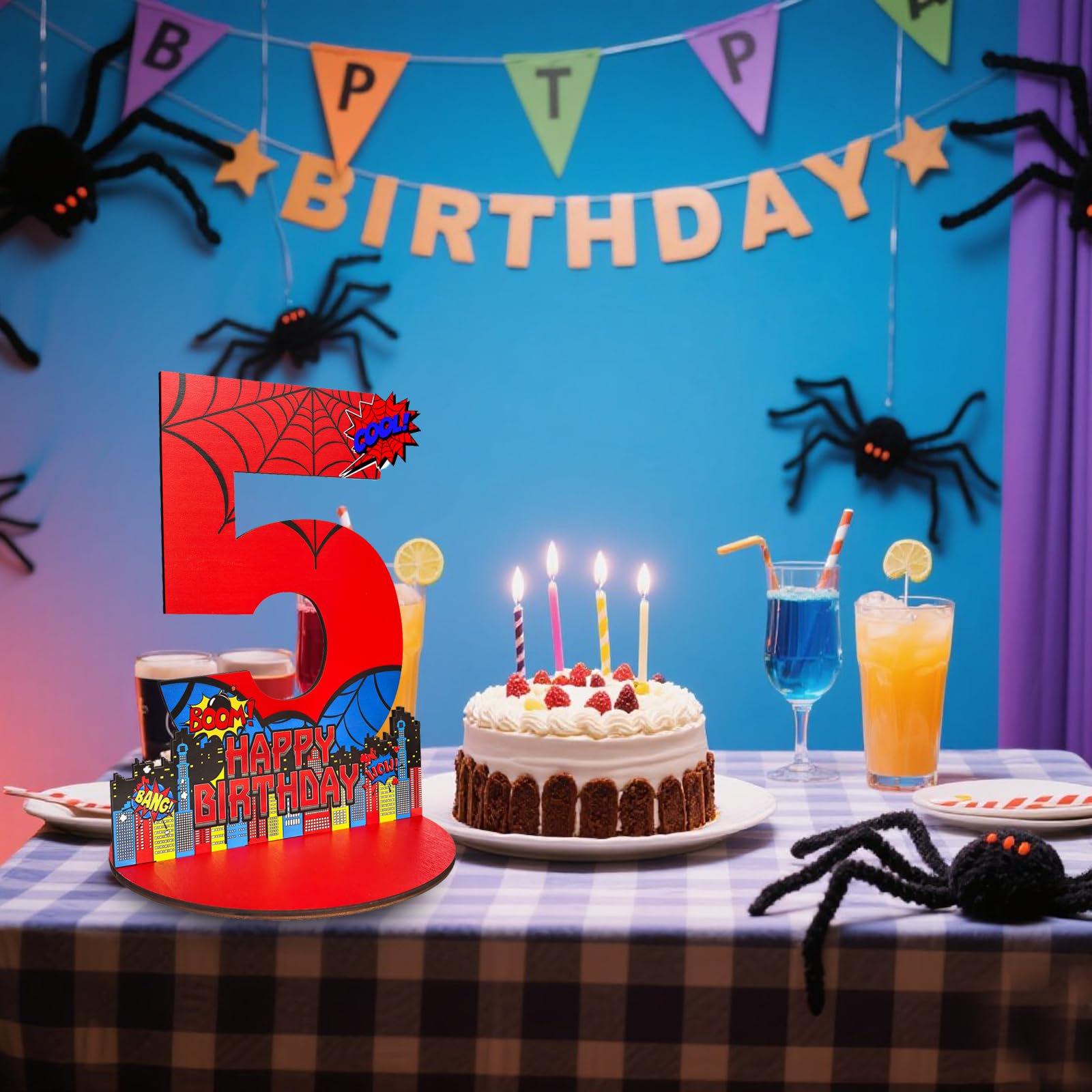 Spider Theme 3rd 4rd 5rd Birth - огляд і ціна Photography Prompt