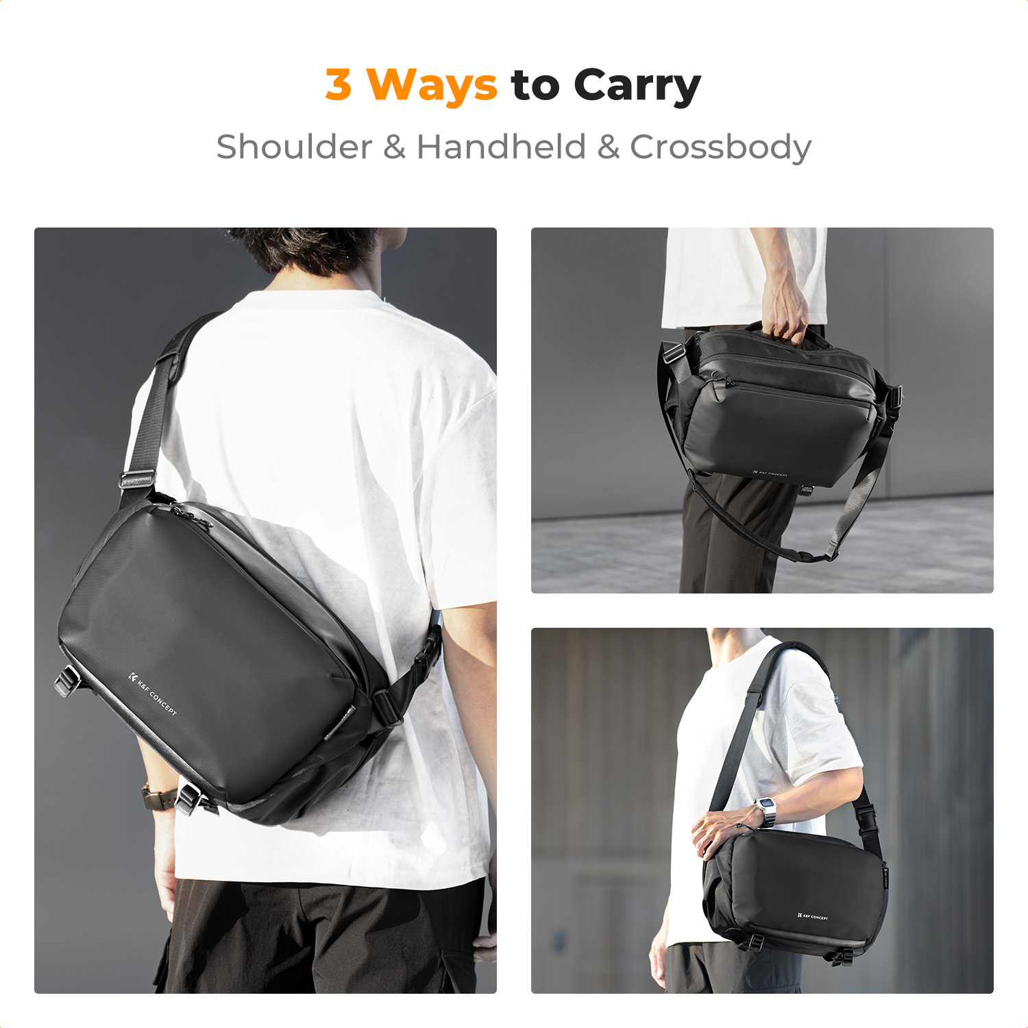 K&F CONCEPT 12L/10L Camera Sli - огляд і ціна Camera Bag Waterproof