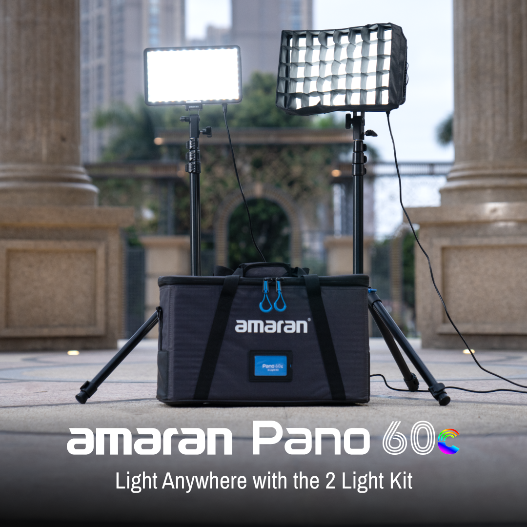 amaran Pano 60c 2-Light Kit Pa - огляд і ціна Video Led Light Panel