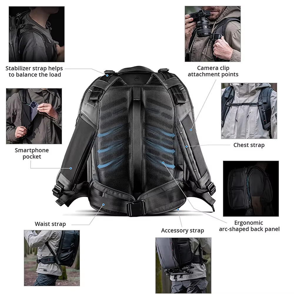 PGYTECH OneMo 2 Camera Backpac - огляд і ціна Camera Bag Waterproof