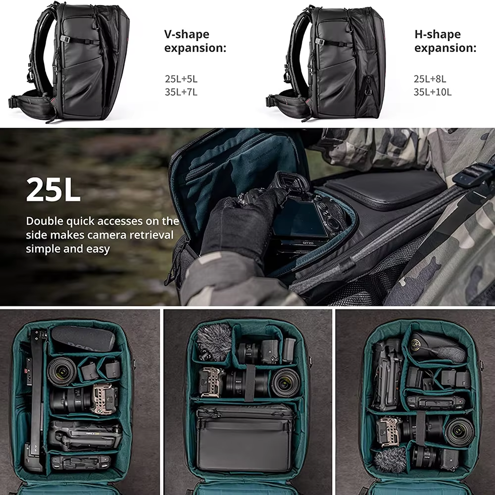 PGYTECH OneMo 2 Camera Backpac - огляд і ціна Camera Bag Waterproof