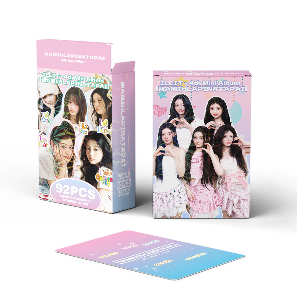 92 K-pop girl group mini cards - огляд і ціна Photography News