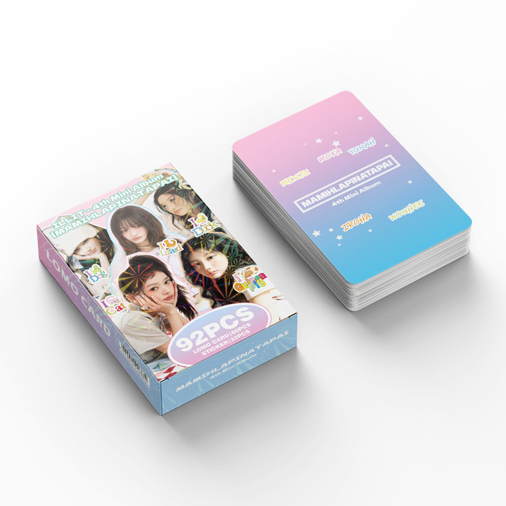 92 K-pop girl group mini cards - огляд і ціна Photography News