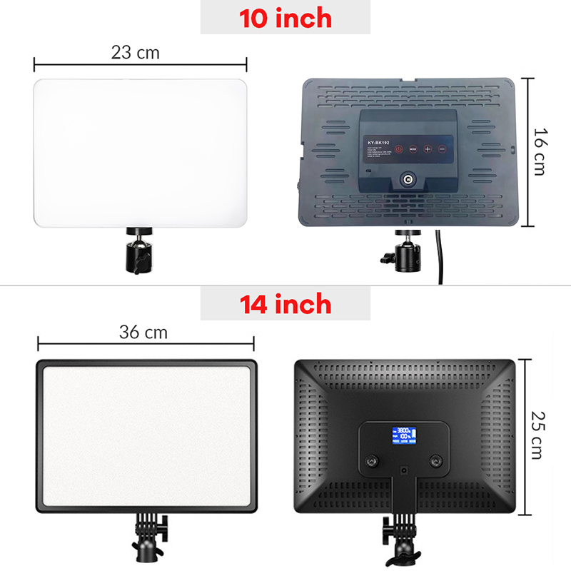 14inch 10inch LED Video Light  - огляд і ціна Video Led Light Panel