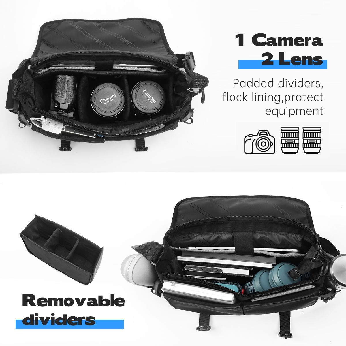 Tigernu Men' s Shoulder Bags W - огляд і ціна Camera Bag Waterproof