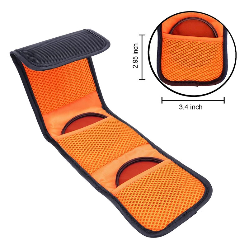 3 Pockets Bag Lens Filter Pouc - огляд і ціна Camera Bag Waterproof