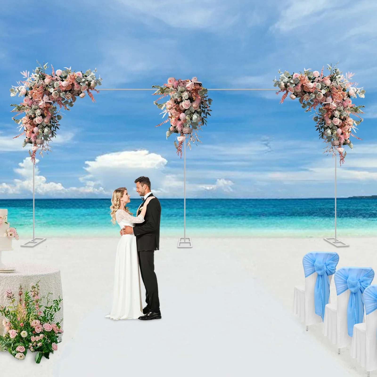 3x6M/10x20Ft Wedding Reception - огляд і ціна Backdrop Stand Kit
