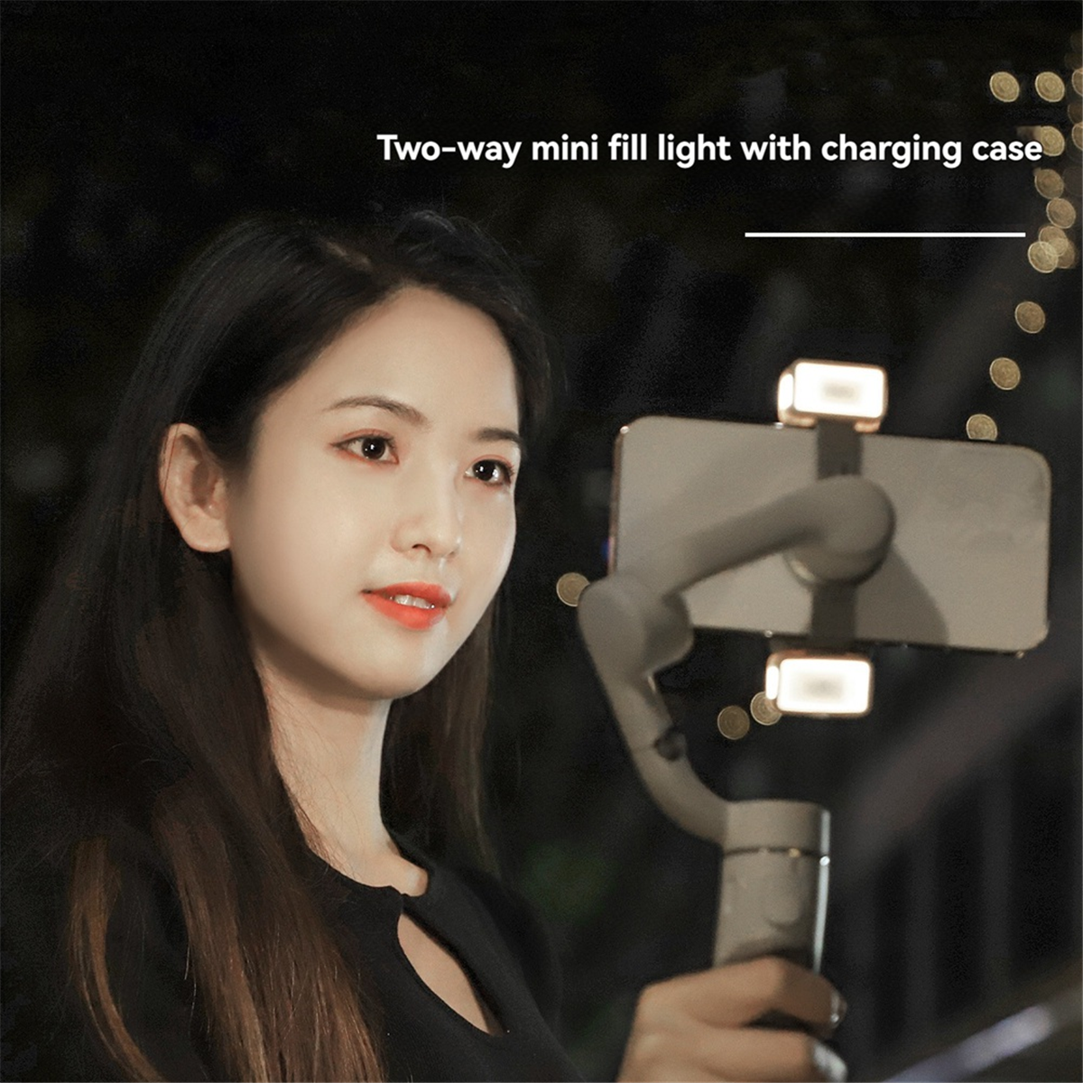 【BAAZ Fast 】Fill Light for Mob - огляд і ціна Handheld Stabilizer Gimbal