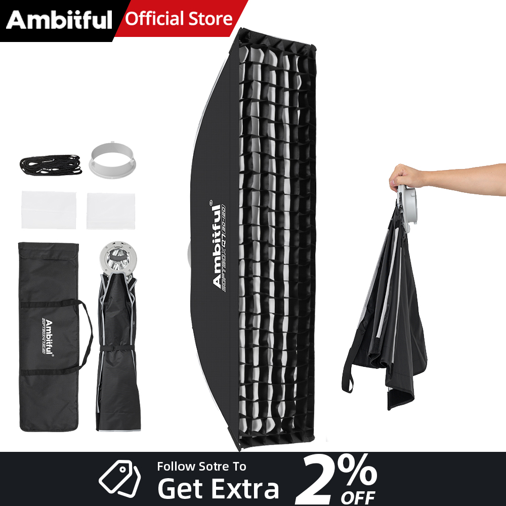 AMBITFUL Q7-II 30*120cm Bowens - огляд і ціна Photography Grid
