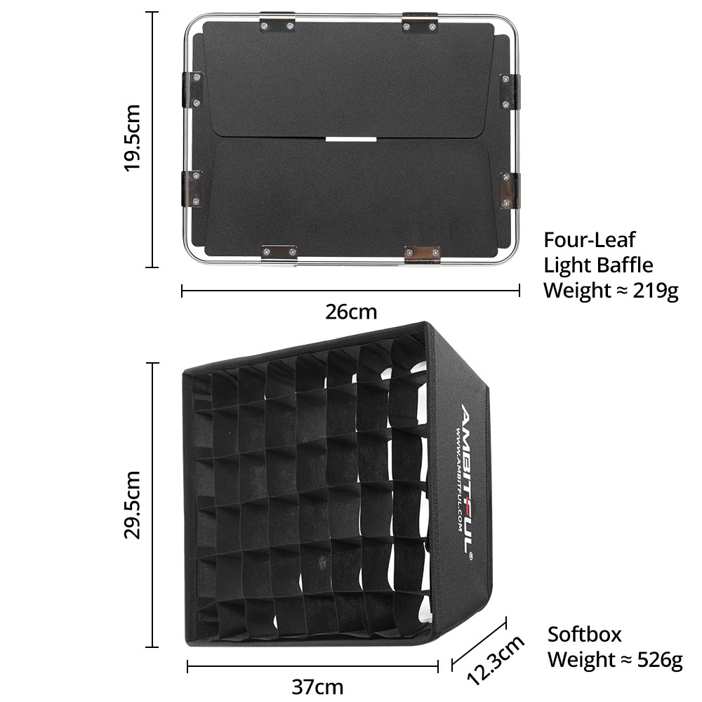 AMBITFUL P35R LED Video Panel  - огляд і ціна Video Led Light Panel
