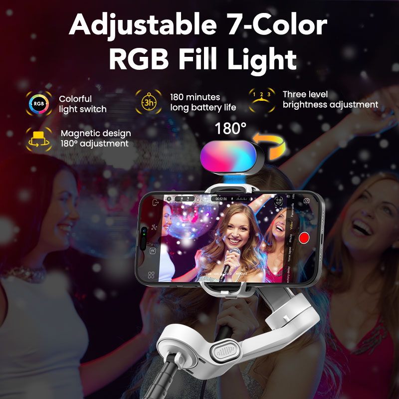 Aochuan Smart X2 Kit White 3 A - огляд і ціна Handheld Stabilizer Gimbal