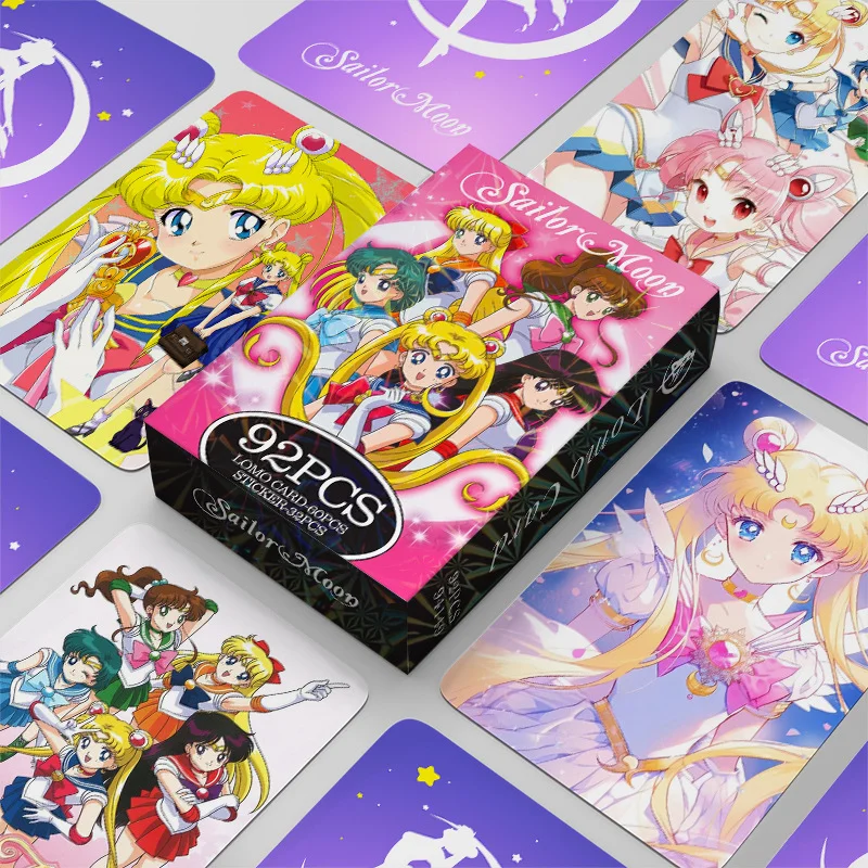 92pcs Sailor Moon New Lomo Car - огляд і ціна Photography News