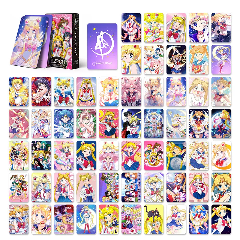 92pcs Sailor Moon New Lomo Car - огляд і ціна Photography News