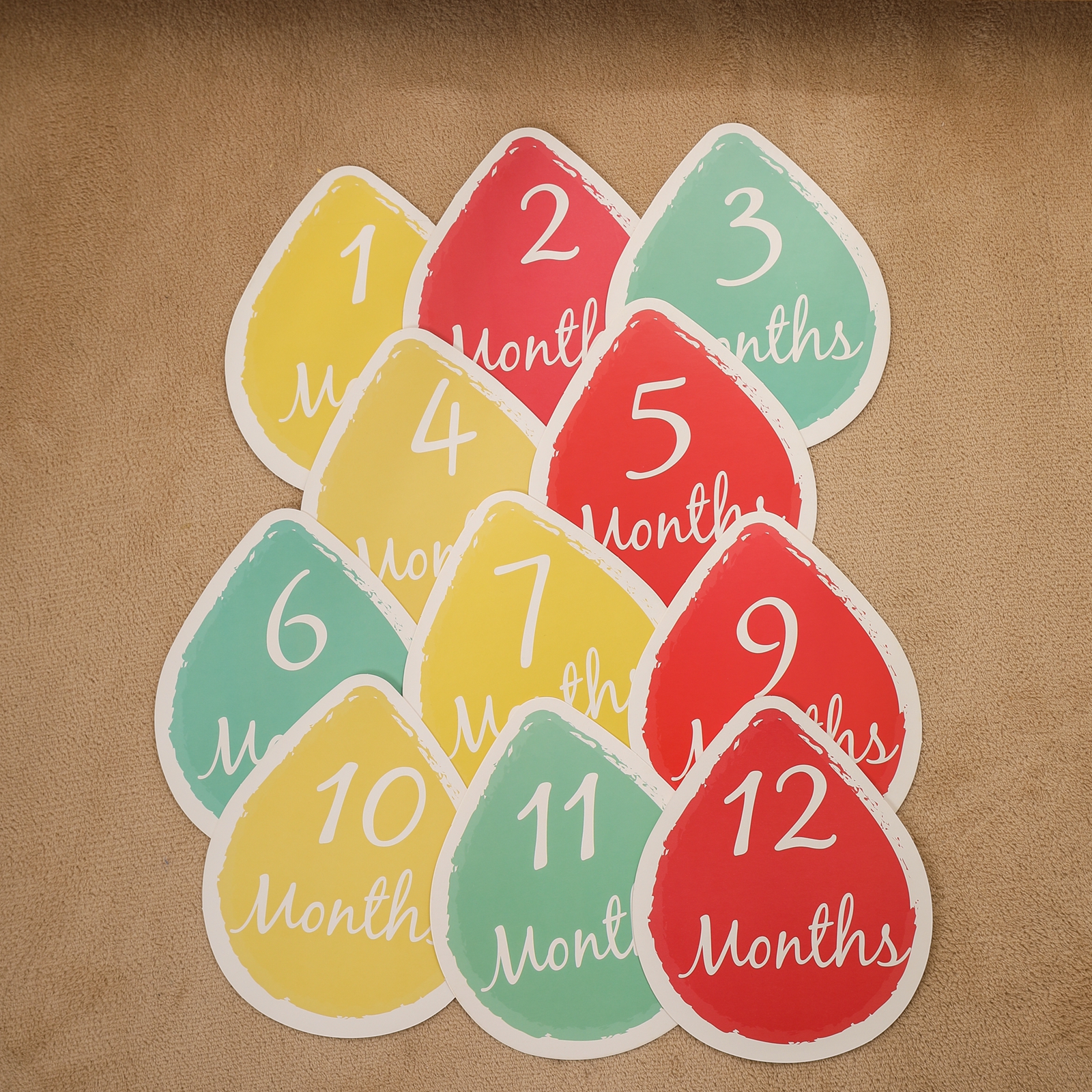 Baby Milestone Number Monthly  - огляд і ціна Photography Paper