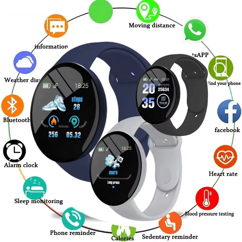D18 Smartwatch Circular Color  - огляд і ціна Photography Grid
