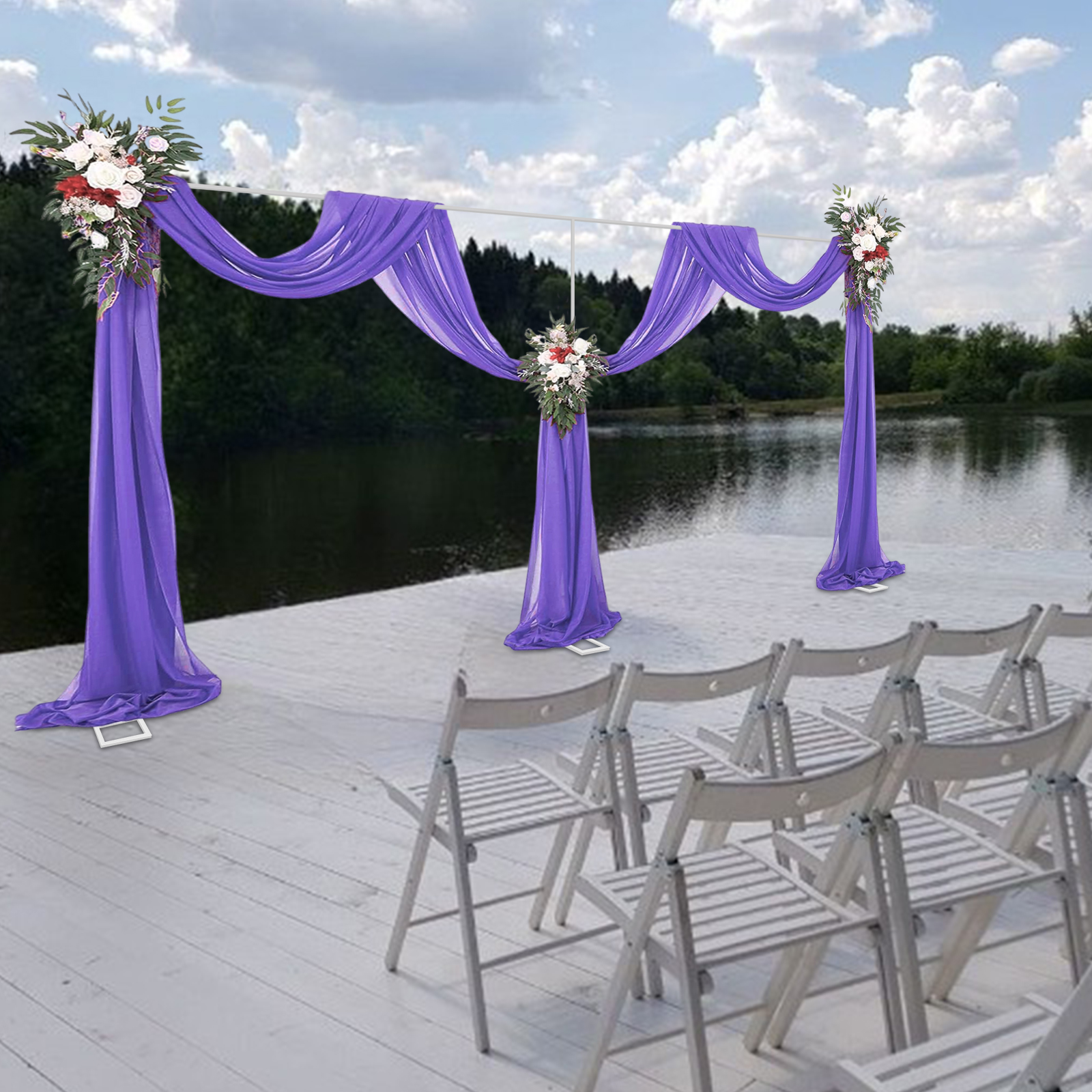wedding arch stand 19.7*9.8ft  - огляд і ціна Backdrop Stand Kit