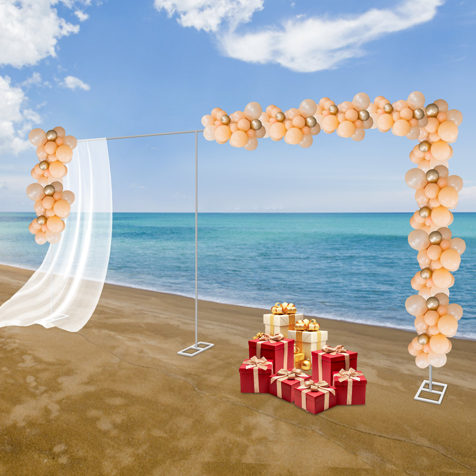 wedding arch stand 19.7*9.8ft  - огляд і ціна Backdrop Stand Kit